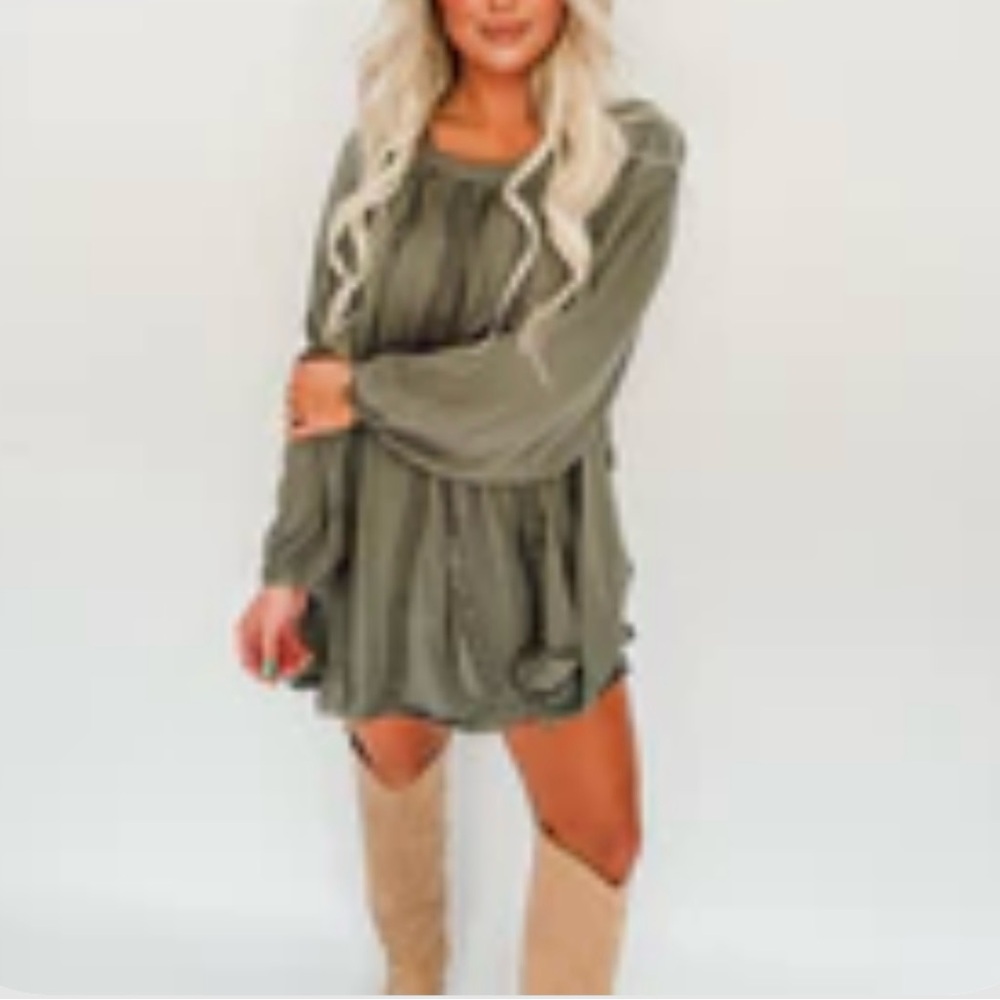 Olive dress